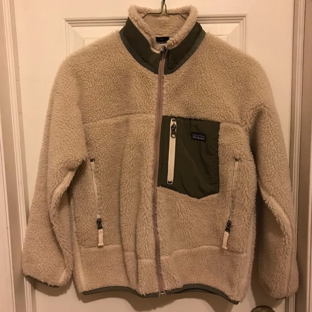 Patagonia Retro X Zip Jacket Boys M